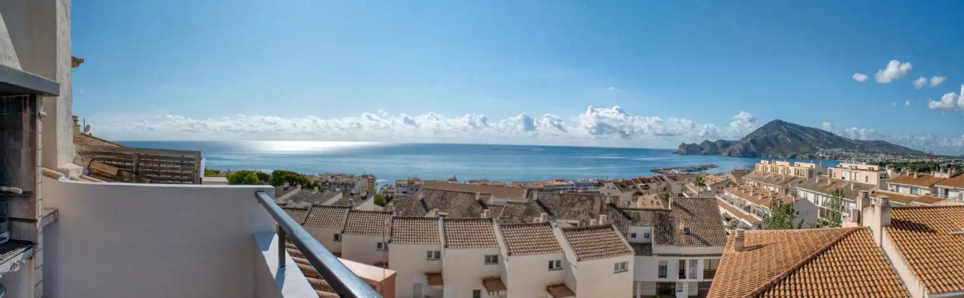 Vista exterior de Ático en venta en Altea con Aire acondicionado
