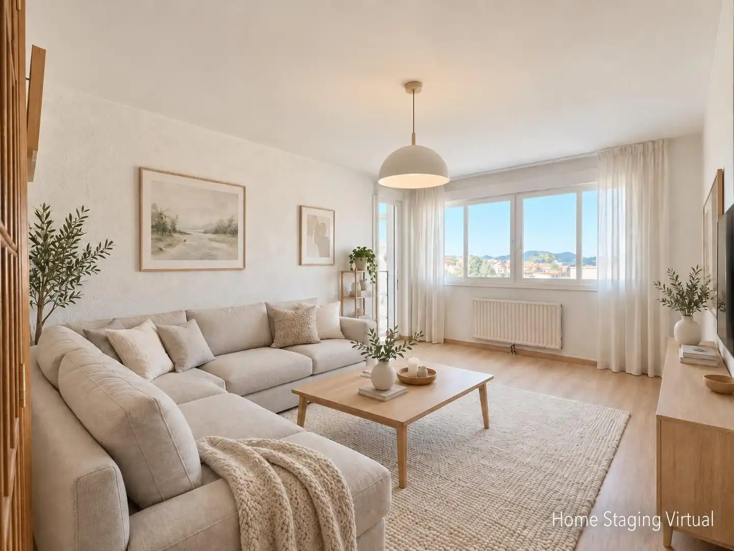 Sala de estar de Piso en venta en Vigo  con Calefacción y Trastero