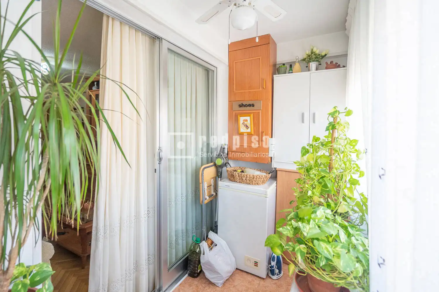 Terrasse von Wohnung zum Verkauf in Móstoles mit Klimaanlage, Heizung und Privatgarten