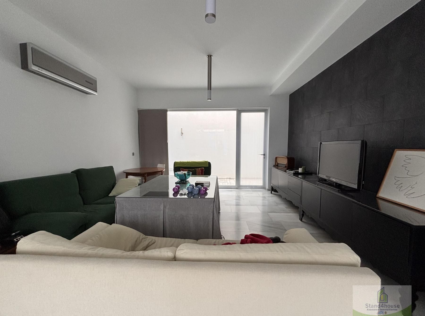 Living room of House or chalet for sale in Bollullos Par del Condado  with Air Conditioner, Heating and Terrace