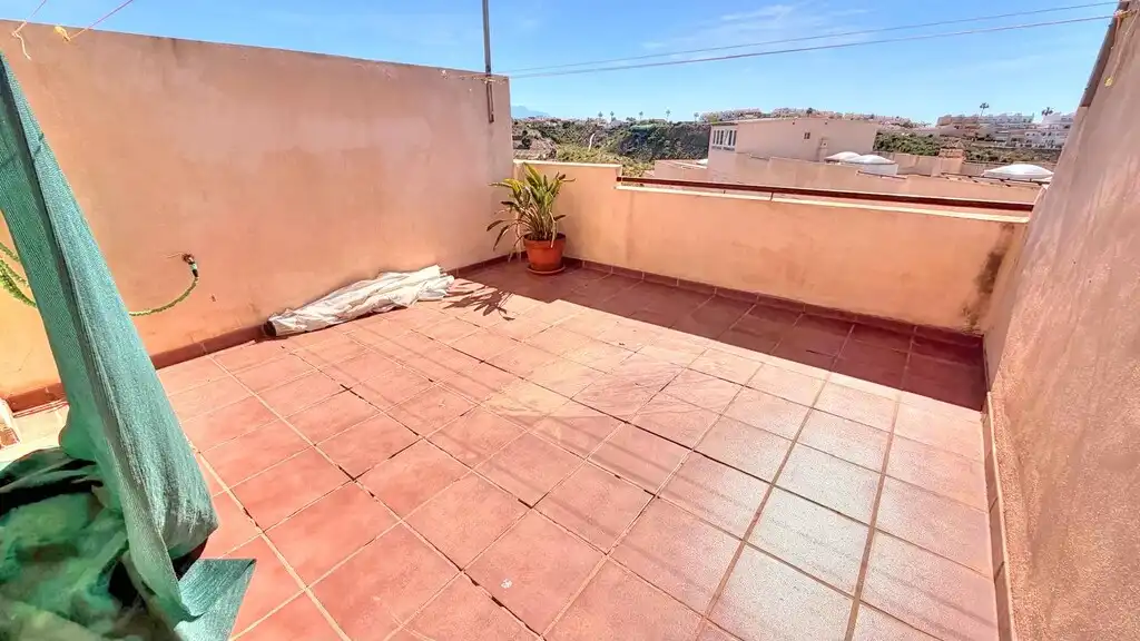 Terraza de Casa adosada de alquiler en Vélez-Málaga con Aire acondicionado, Terraza y Piscina