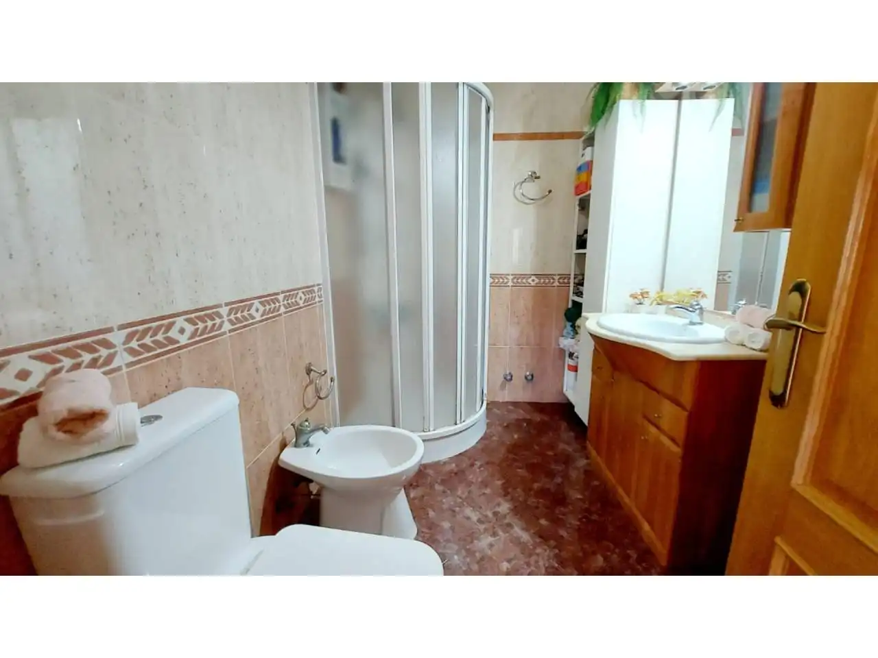 Bany de Casa adosada en venda en Molina de Segura amb Aire condicionat, Jardí privat i Terrassa