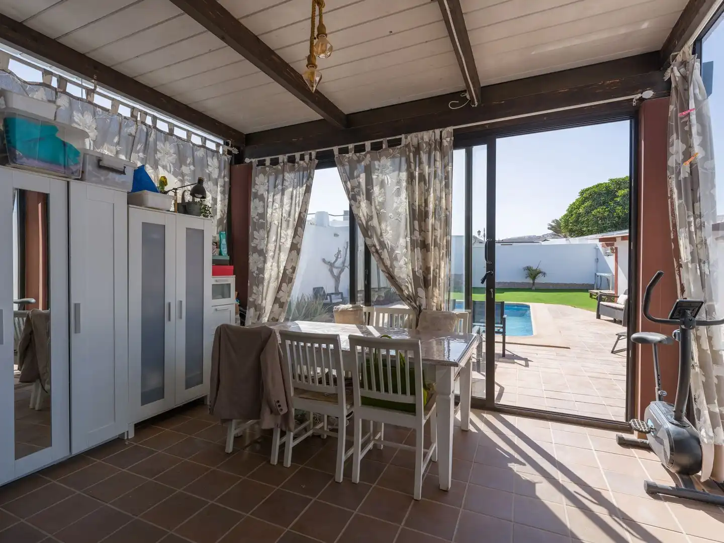 Terraza de Casa o chalet en venta en Antigua con Aire acondicionado, Jardín privado y Terraza