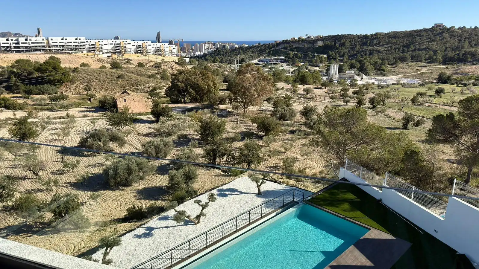Piscina de Apartament en venda en Finestrat amb Aire condicionat, Calefacció i Terrassa