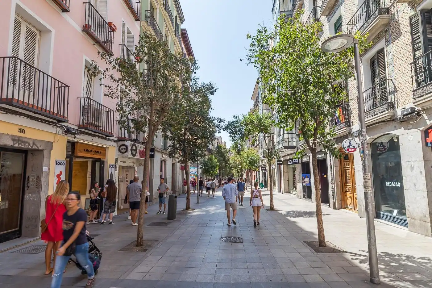 Vista exterior de Apartamento de alquiler en Madrid con Aire acondicionado, Calefacción y Amueblado