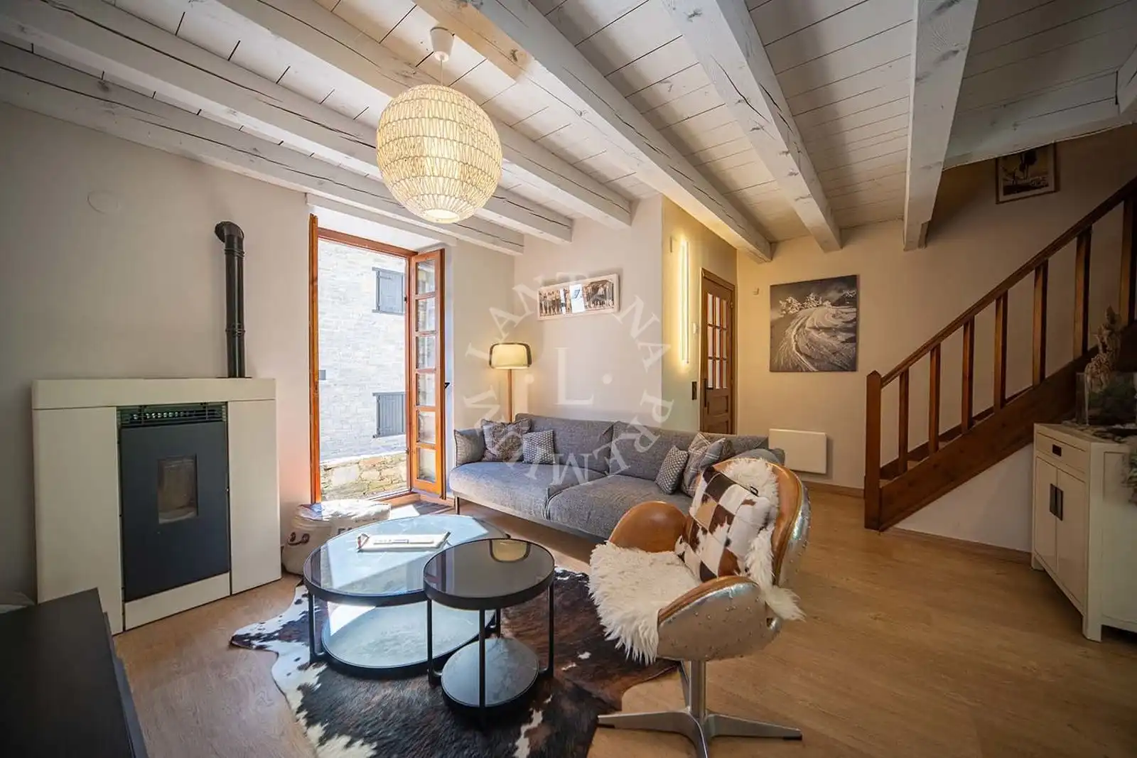 Sala de estar de Casa o chalet en venta en Naut Aran con Calefacción, Parquet y Horno