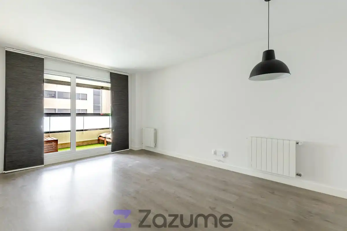 Wohnzimmer von Wohnung zur Miete in Madrid mit Klimaanlage, Heizung und Parkett