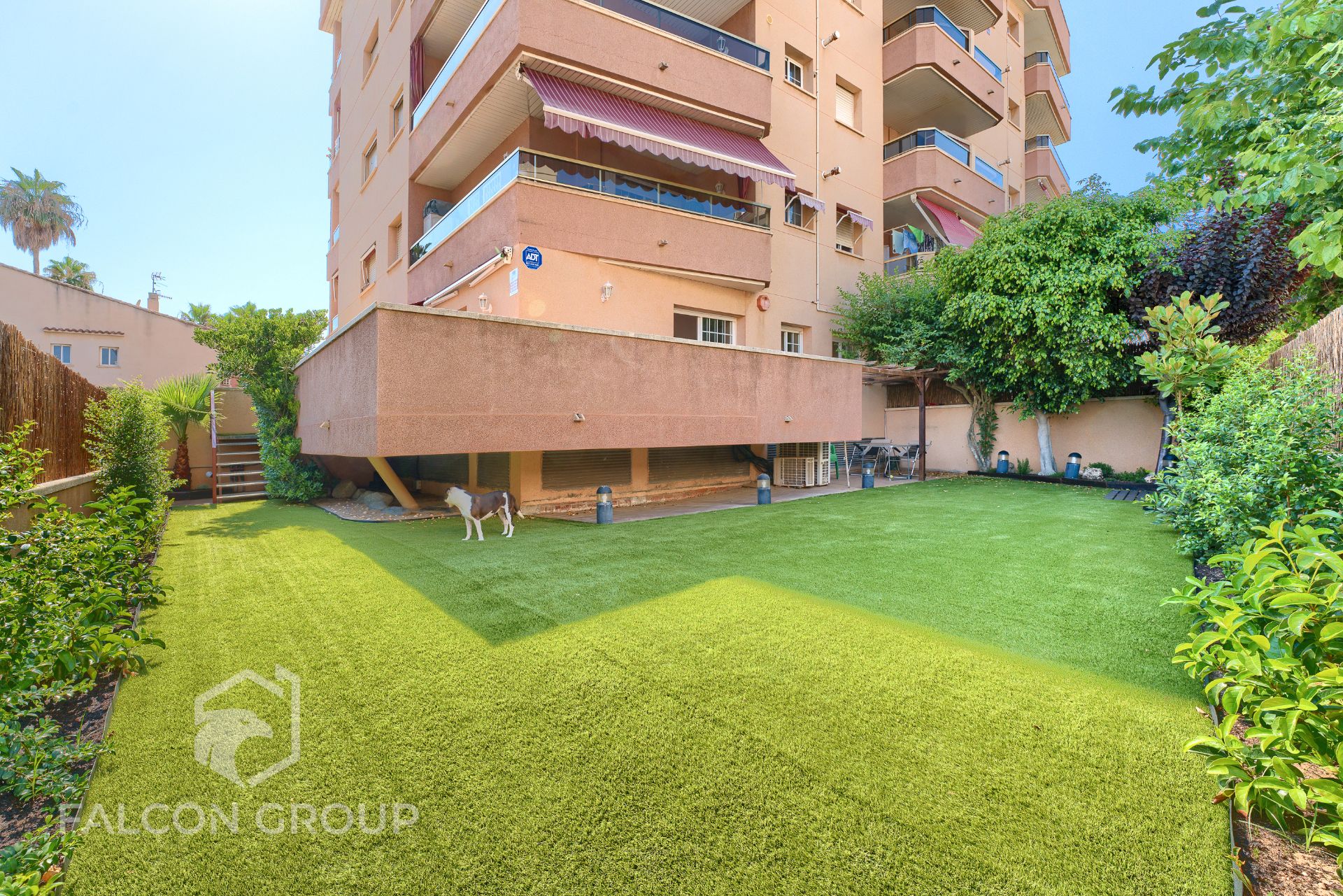 Exterior view of Flat for sale in Calafell  with Air Conditioner, Private garden and Terrace