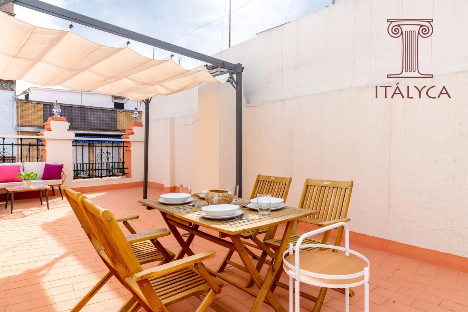 Terraza de Ático en venta en Sevilla con Aire acondicionado, Terraza y Amueblado