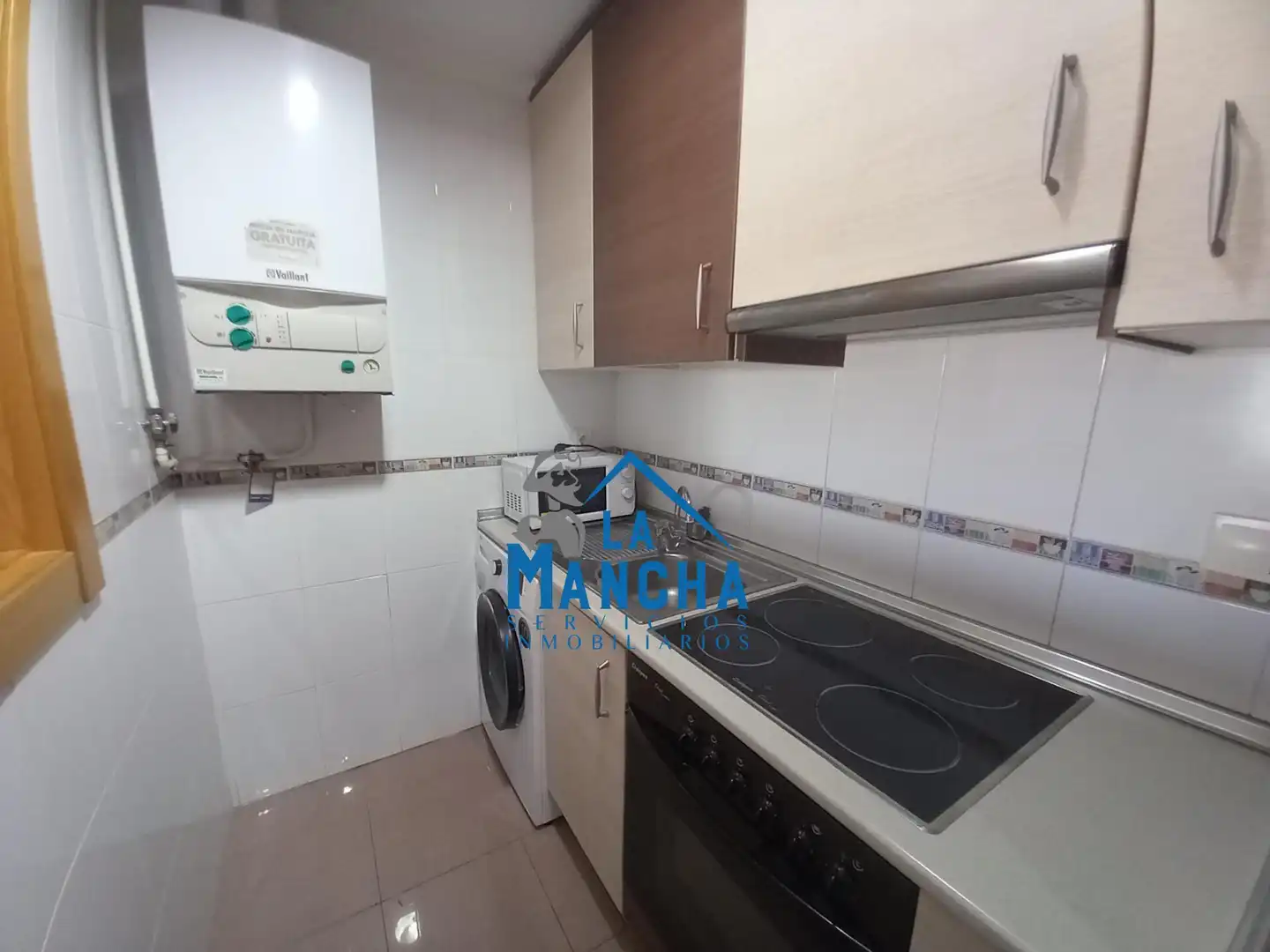 Cocina de Apartamento en venta en Albacete con Aire acondicionado, Calefacción y Trastero