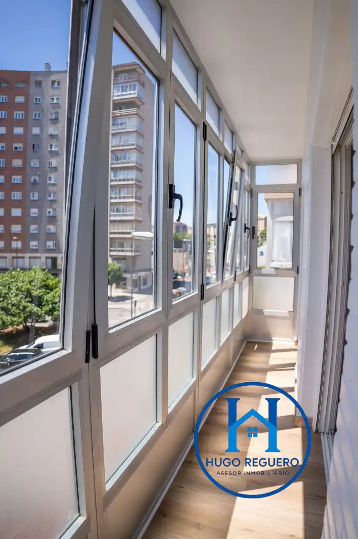 Exterior view of Flat for rent in Avilés  with Heating, Parquet flooring and Furnished