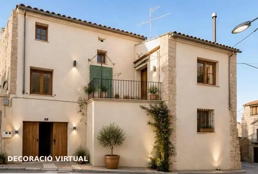 Vista exterior de Finca rústica en venta en Sarroca de Lleida con Terraza