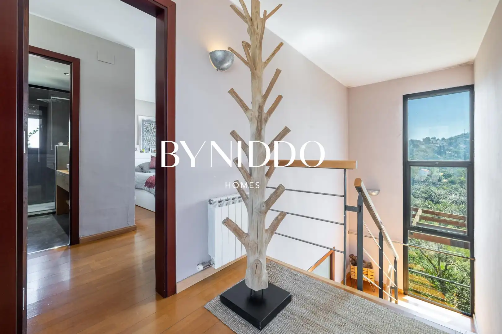 Dormitori de Casa o xalet en venda en Sant Cugat del Vallès amb Calefacció, Jardí privat i Parquet