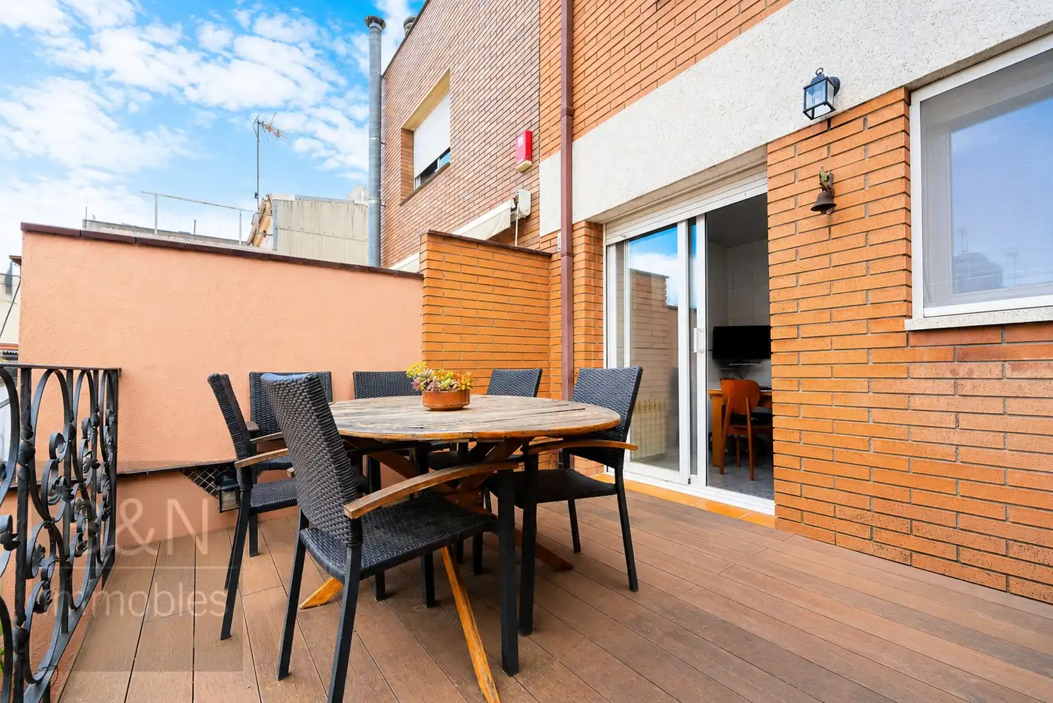Terraza de Casa o chalet en venta en Terrassa con Aire acondicionado, Calefacción y Terraza