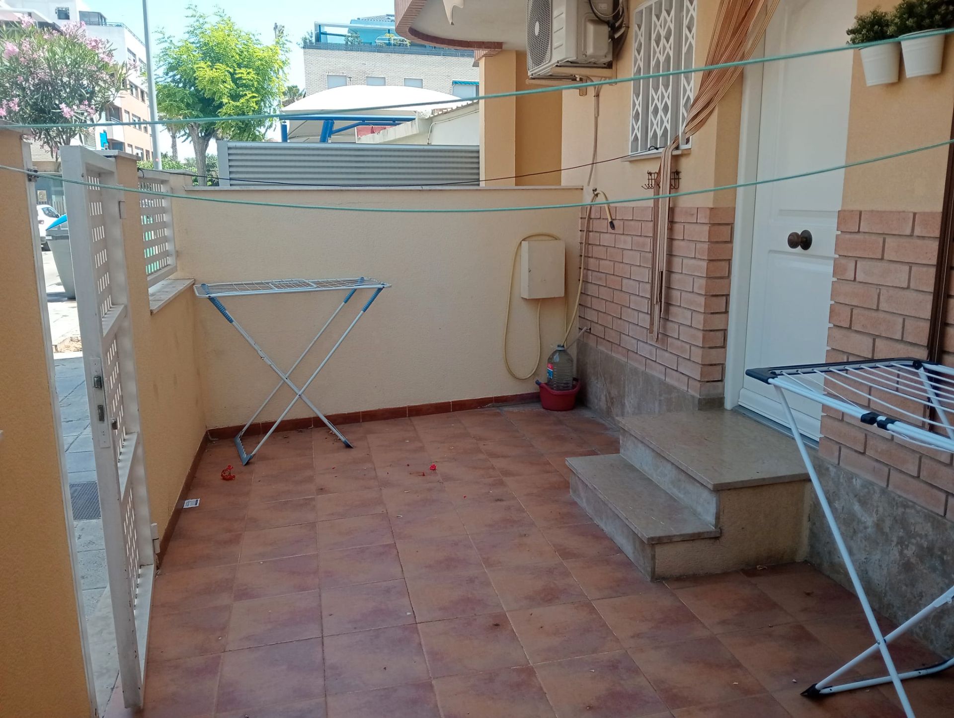 Terrassa de Planta baixa de lloguer en Benicarló amb Aire condicionat, Moblat i Forn