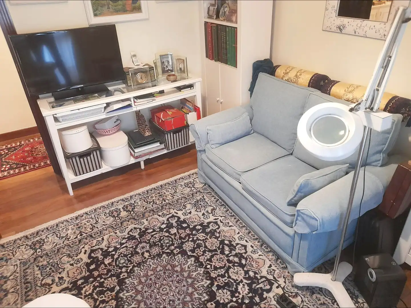 Sala de estar de Piso en venta en Getxo  con Calefacción, Jardín privado y Trastero