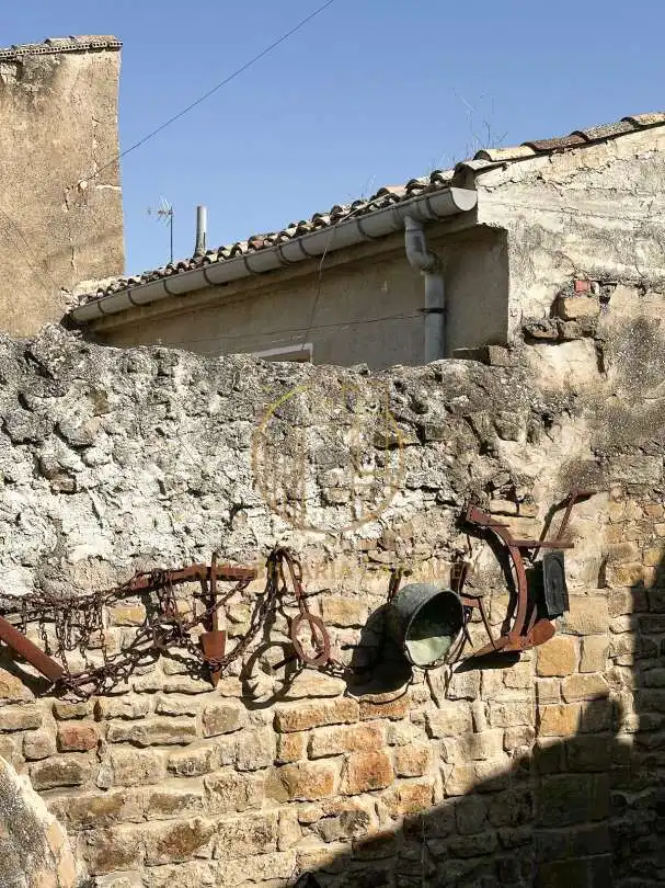 Vista exterior de Casa o chalet en venta en Santacara con Calefacción y Terraza