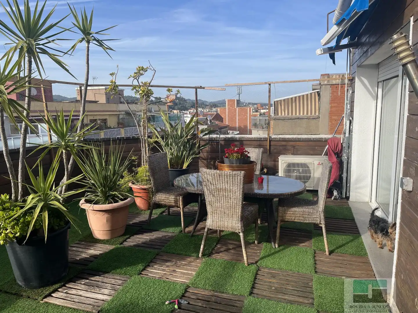 Terraza de Ático en venta en Castelldefels con Aire acondicionado, Parquet y Terraza