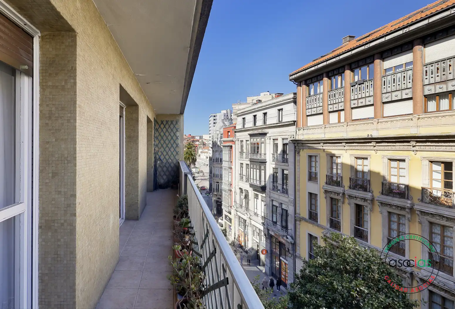 Terraza de Piso en venta en Gijón  con Calefacción, Parquet y Terraza