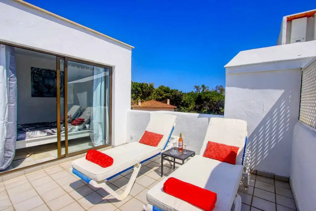Terraza de Ático en venta en Marbella con Aire acondicionado, Calefacción y Terraza