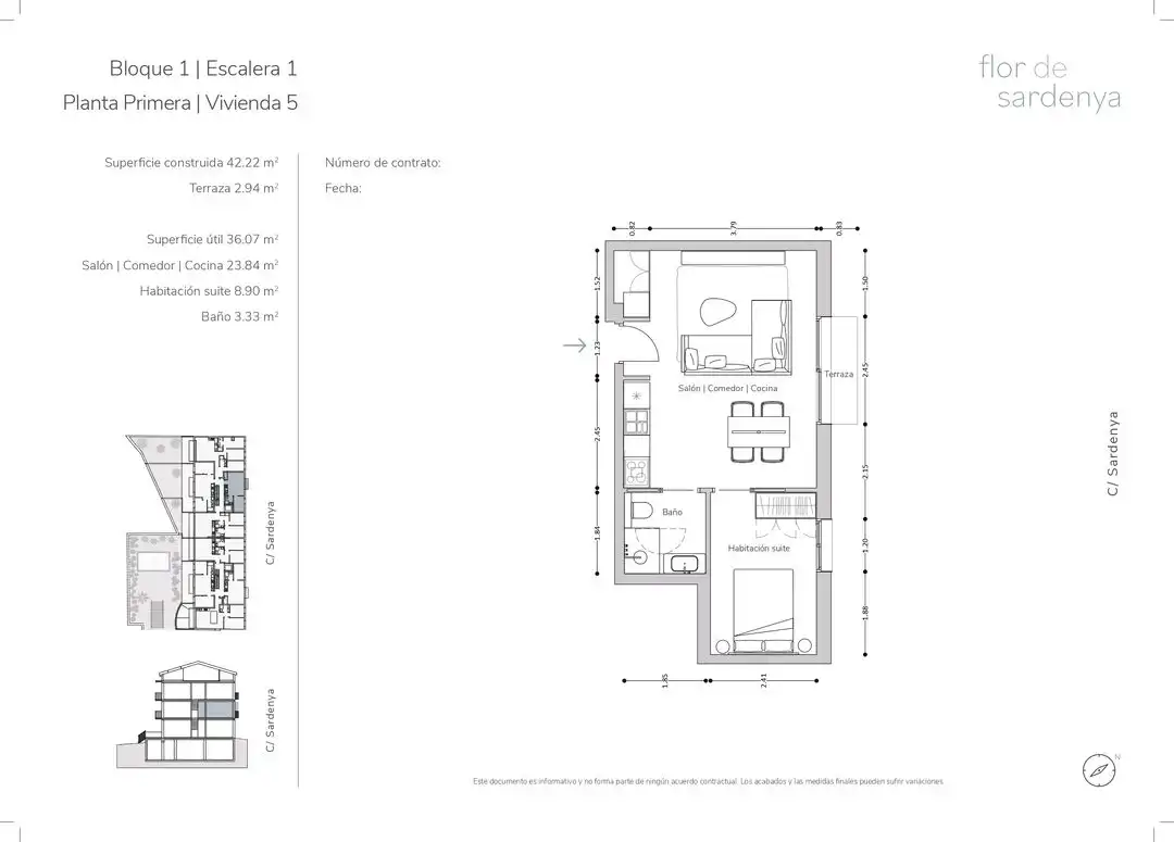 Wohnung mit Terrasse zum Verkauf in El Pedró, imagen 2