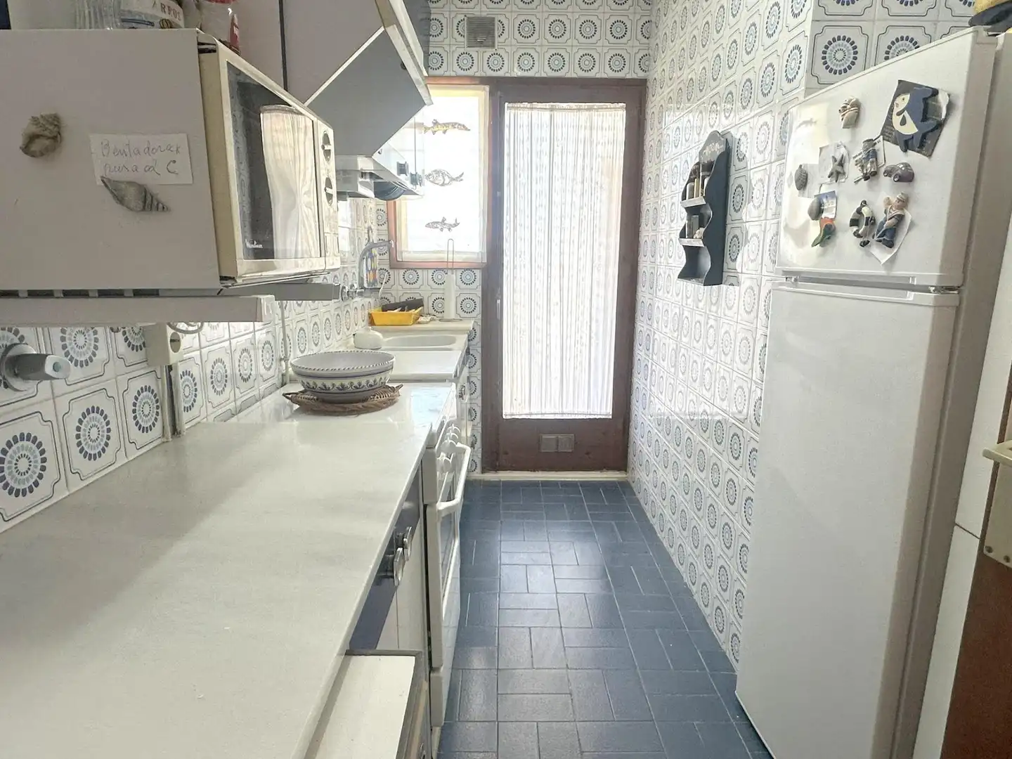 Küche von Wohnung zum Verkauf in Calafell mit Klimaanlage, Heizung und Terrasse
