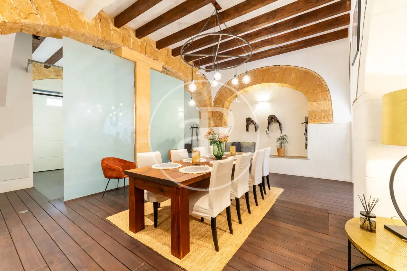 Esszimmer von Haus oder Chalet zum Verkauf in  Palma de Mallorca mit Klimaanlage, Heizung und Terrasse