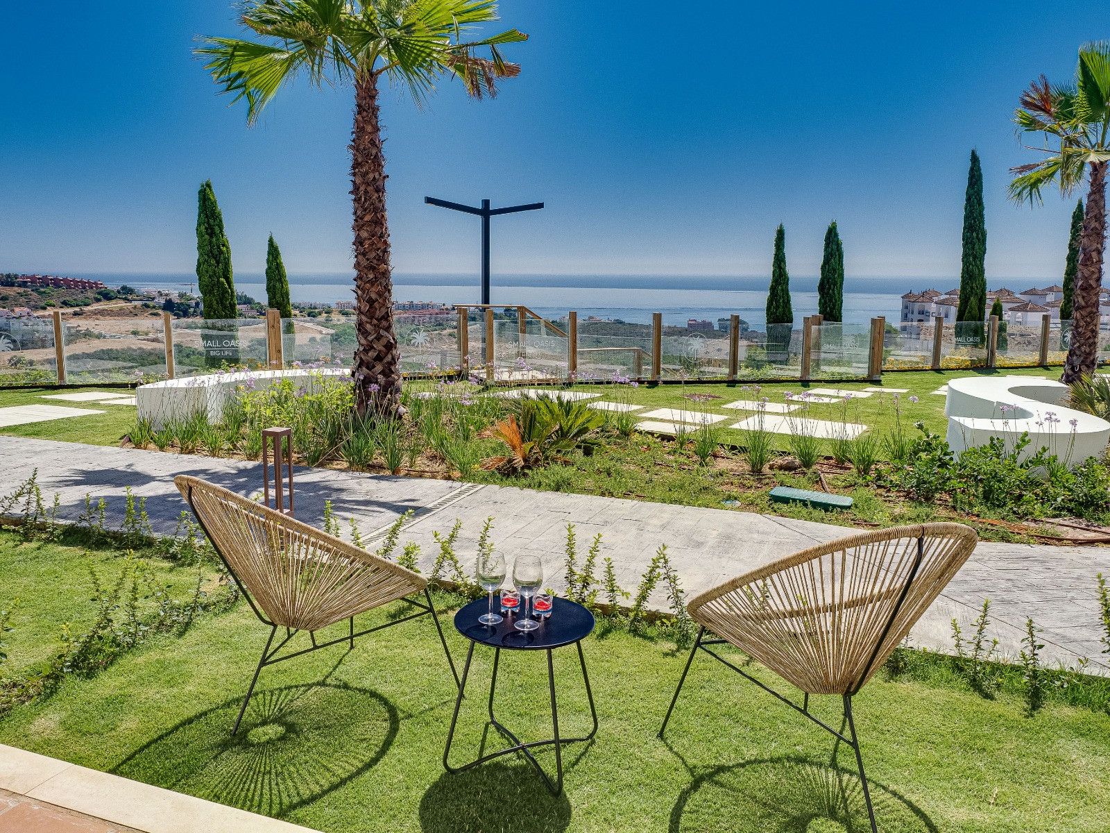 Terrassa de Planta baixa en venda en Manilva amb Aire condicionat, Terrassa i Piscina