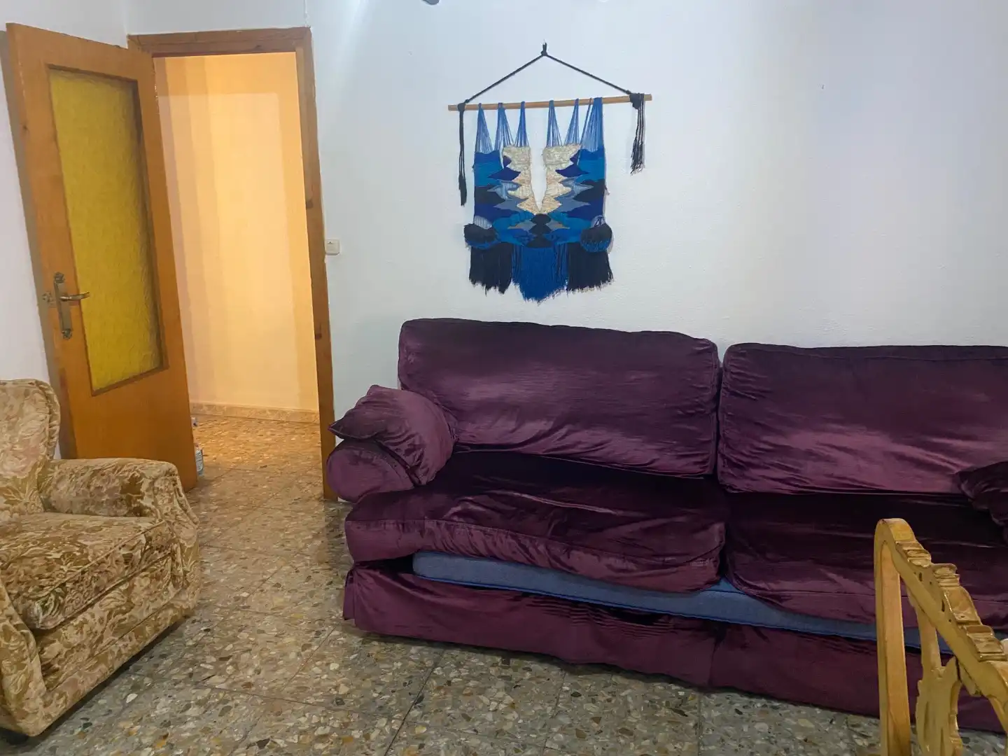 Sala de estar de Casa o chalet de alquiler en Lagata con Calefacción, Terraza y Amueblado