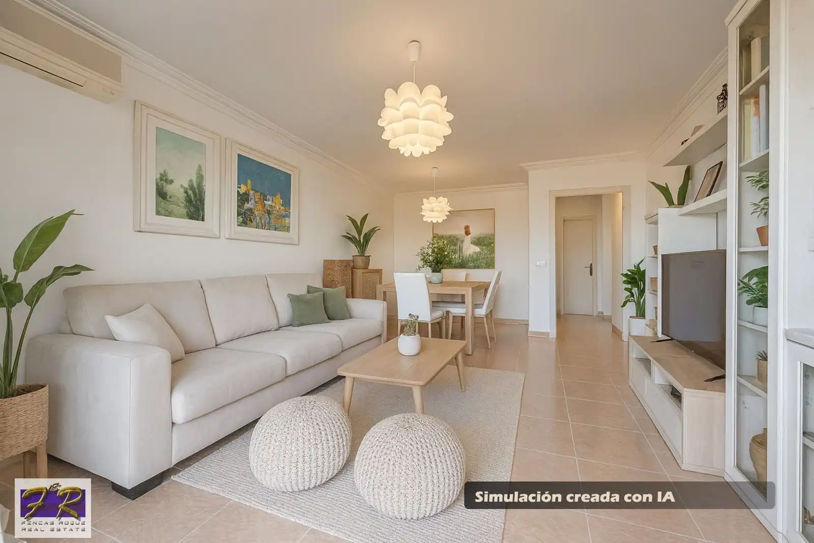 Sala d'estar de Pis en venda en Alcúdia amb Aire condicionat, Calefacció i Terrassa