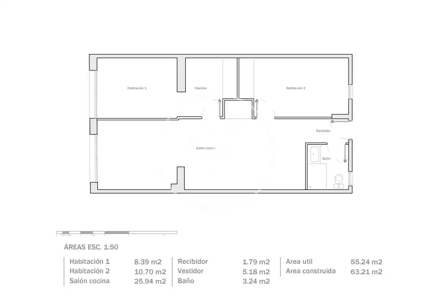 Flat for sale in Barcelona  with Heating and Furnished