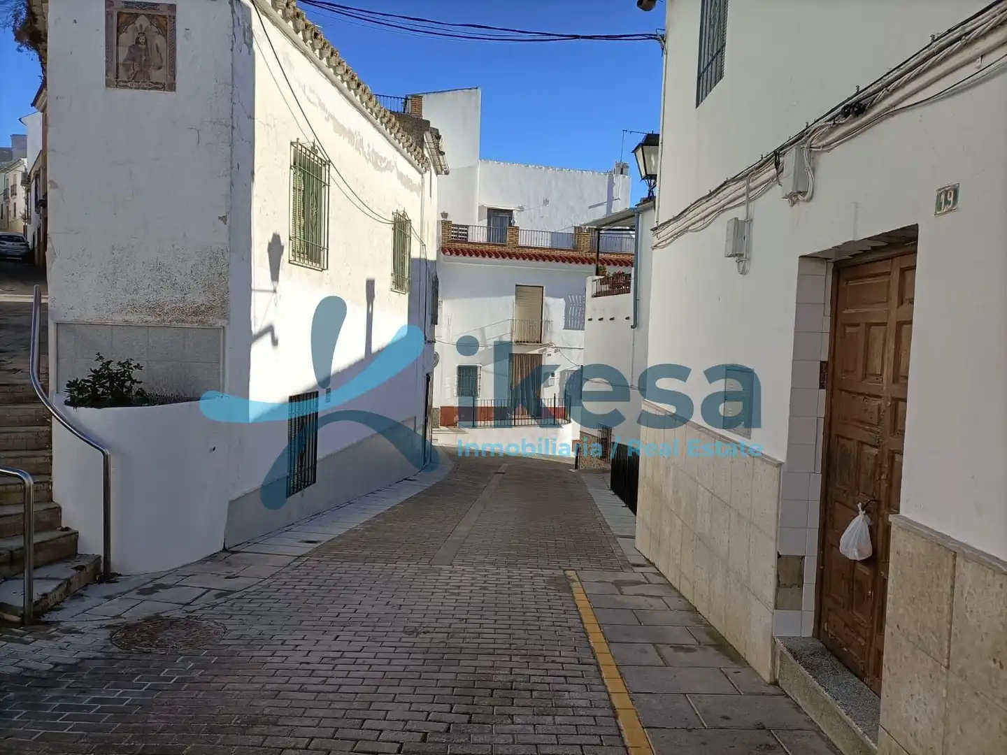Vista exterior de Casa adosada en venda en Espejo