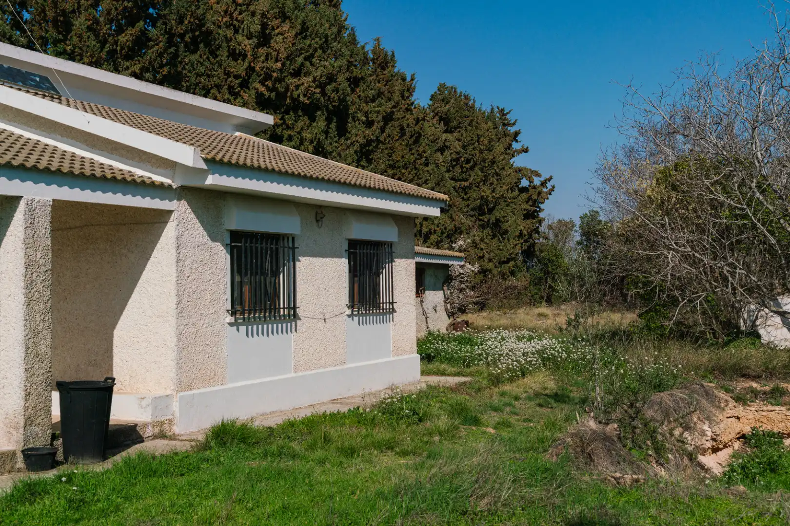 Vista exterior de Finca rústica en venda en Pedrola amb Jardí privat, Terrassa i Moblat