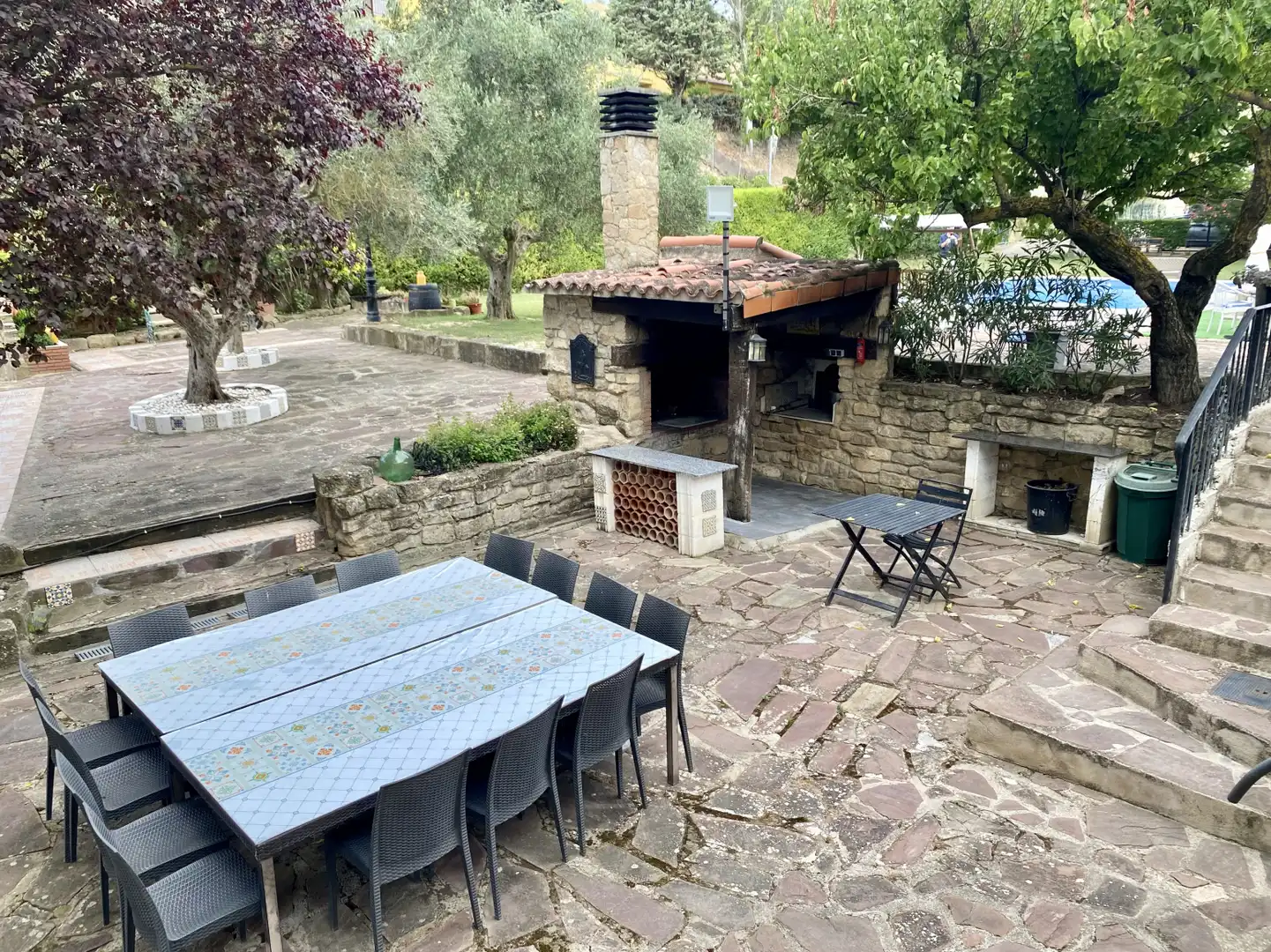 Terraza de Casa o chalet en venta en Lanciego / Lantziego con Calefacción, Jardín privado y Parquet