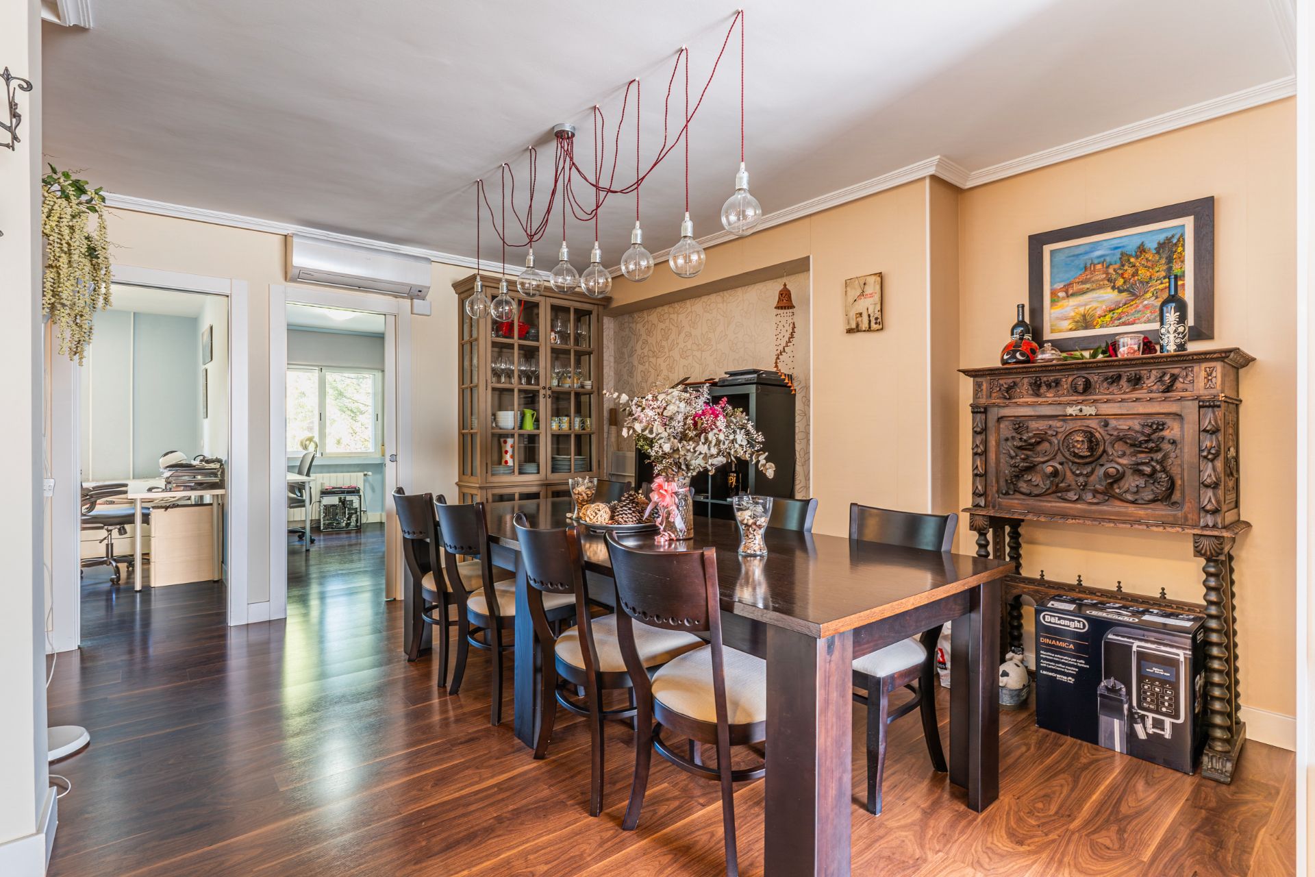 Esszimmer von Dachboden zum verkauf in Majadahonda mit Heizung und Gemeinschaftspool