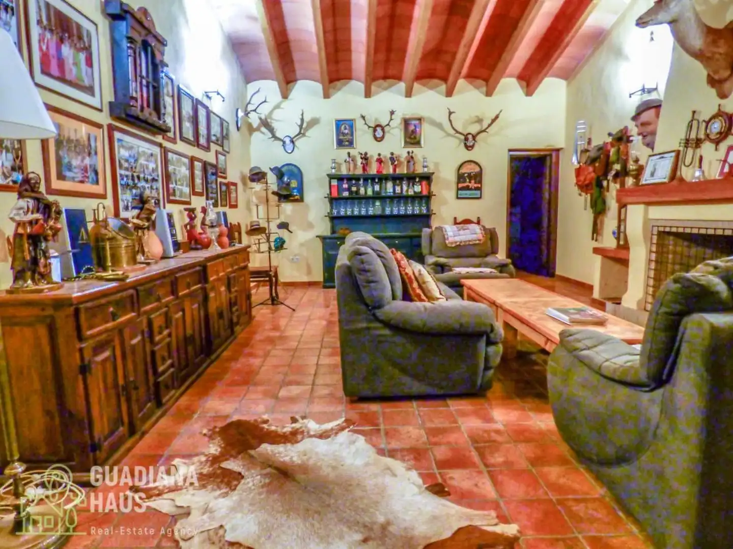 Living room of Country homes for sale in San Silvestre de Guzmán  with Private garden and Terrace