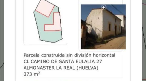 Foto 3 de Planta baixa en venda a Calle Camino de Santa Eulalia, 27, Almonaster la Real, Huelva