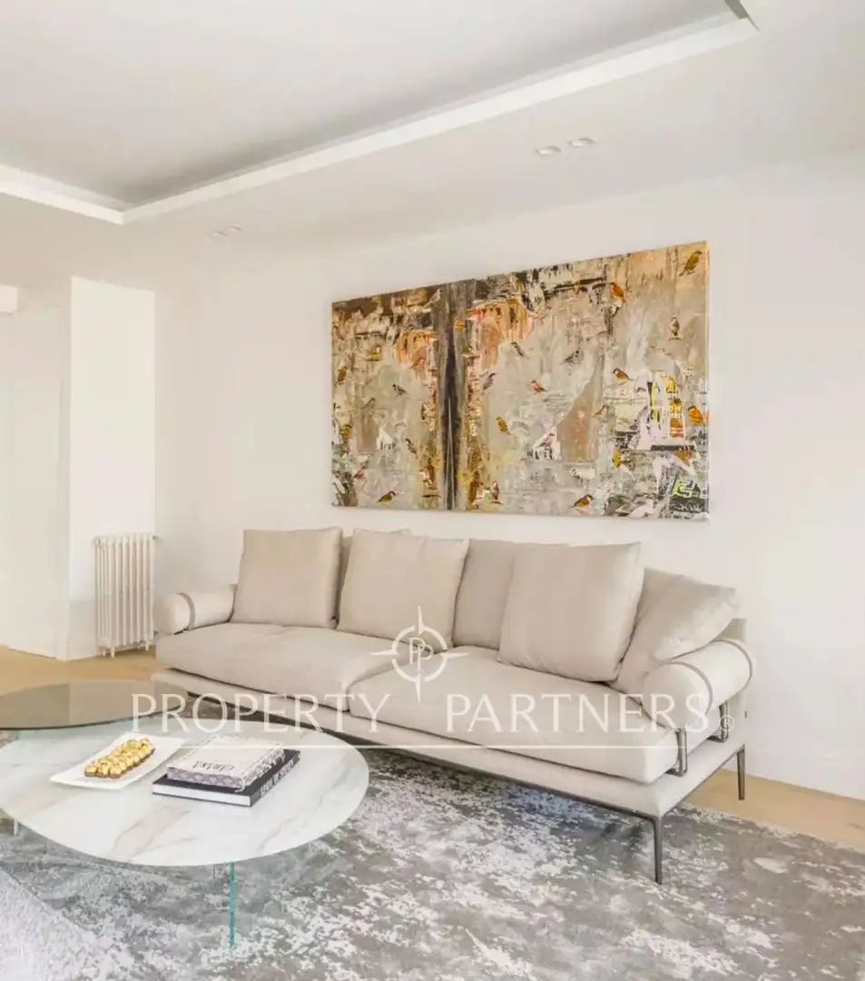 Wohnzimmer von Wohnungen zum Verkauf in Madrid mit Klimaanlage, Heizung und Terrasse