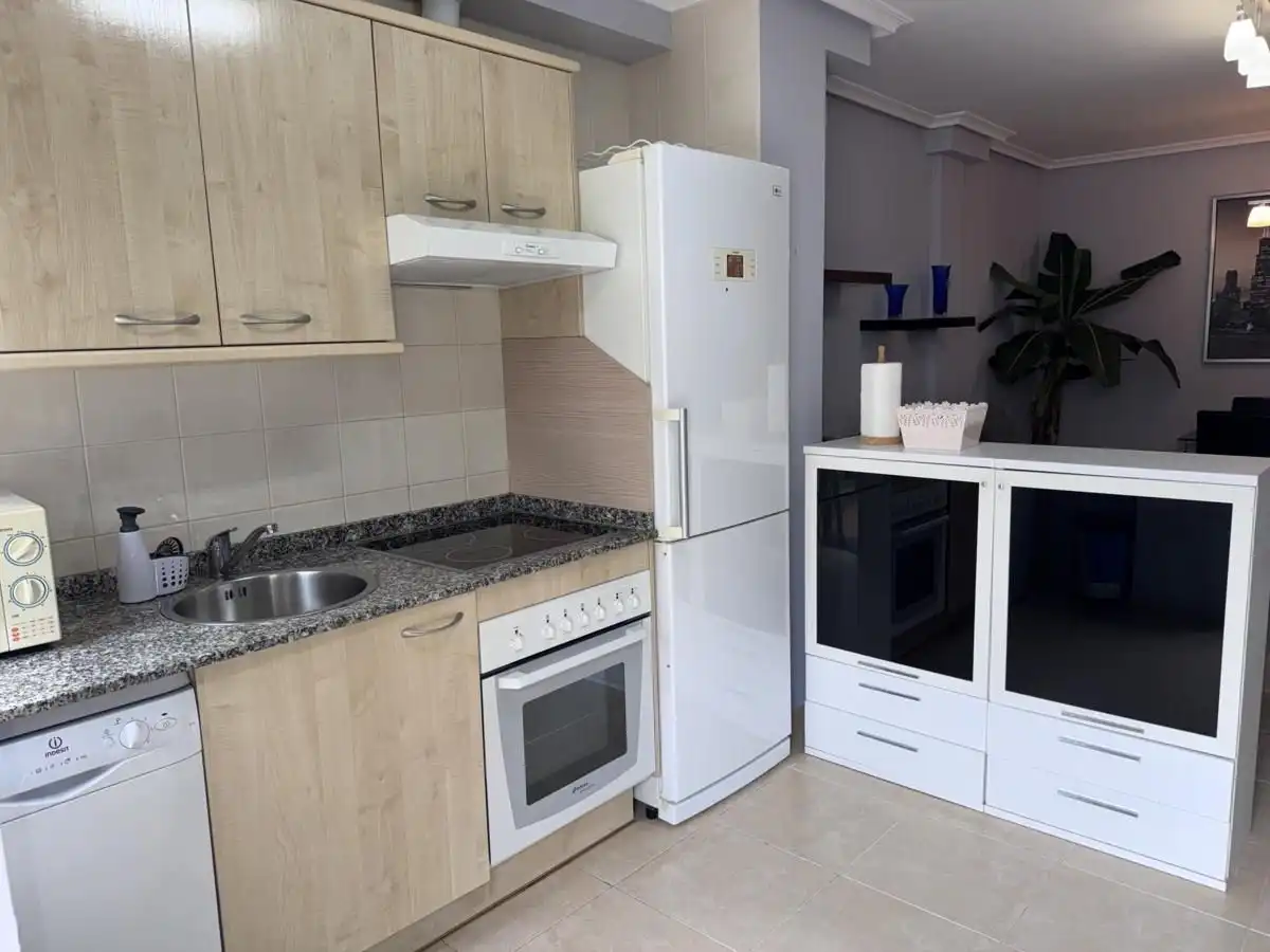 Cocina de Apartamento en venta en Llanes con Calefacción, Terraza y Trastero