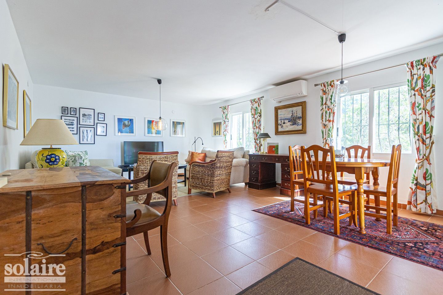 Dining room of House or chalet for sale in Altea  with Air Conditioner, Private garden and Terrace