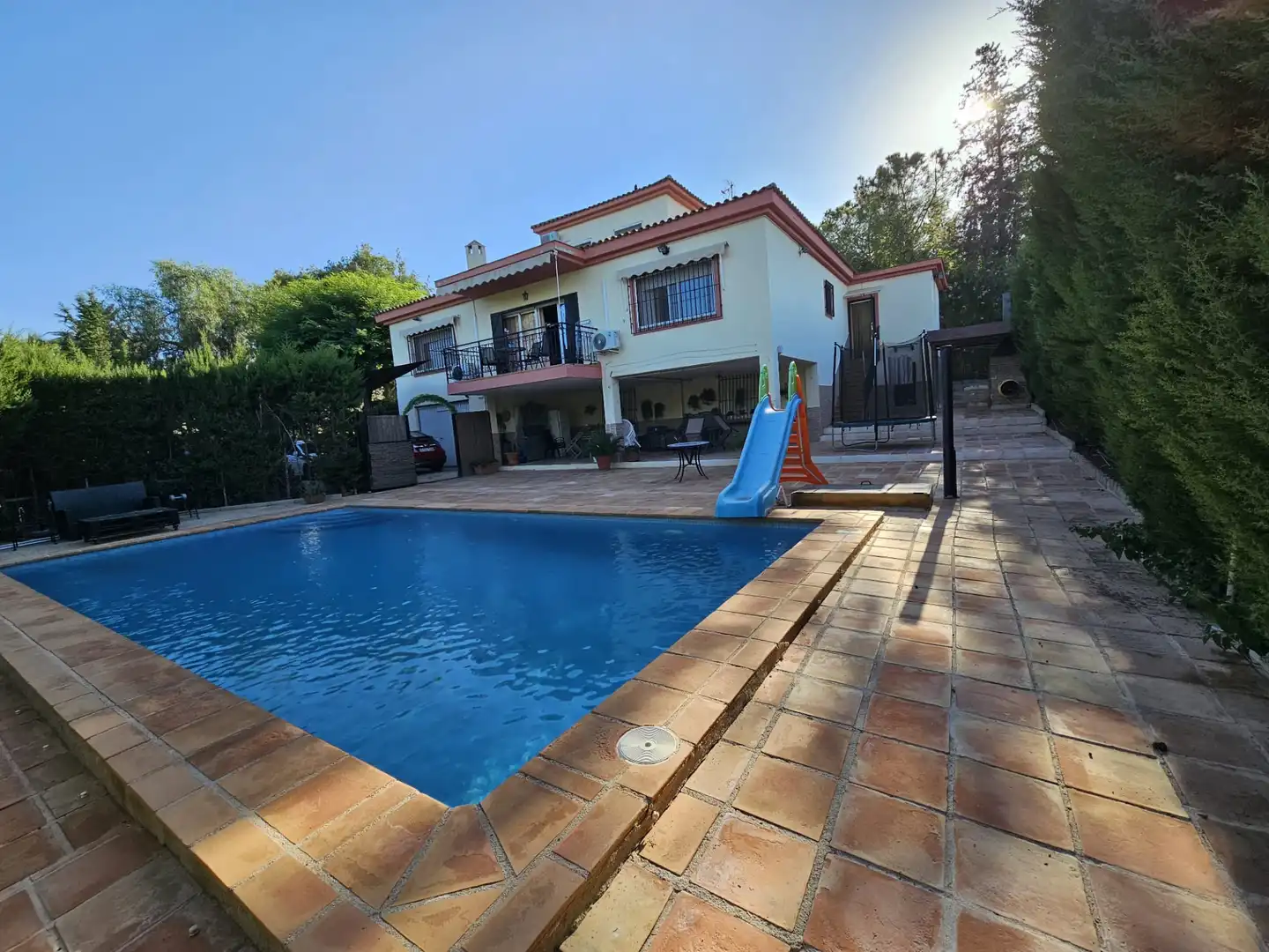 Außenansicht von Haus oder Chalet zum Verkauf in Las Torres de Cotillas mit Klimaanlage, Heizung und Privatgarten