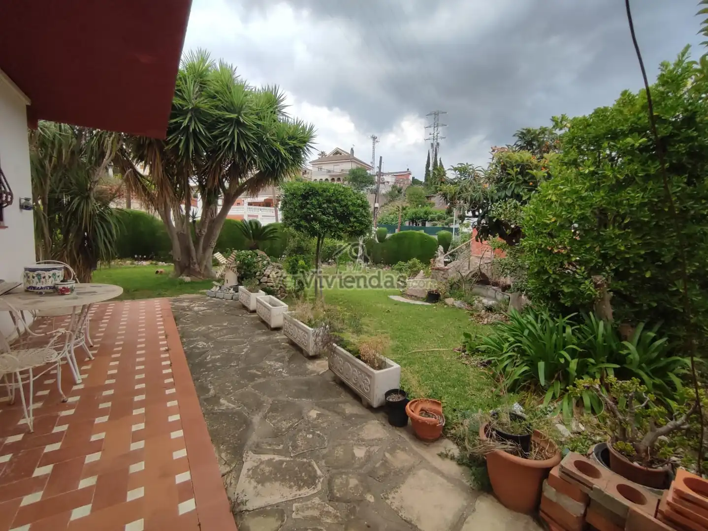 Jardín de Casa o chalet en venta en Vallirana con Jardín privado, Terraza y Horno