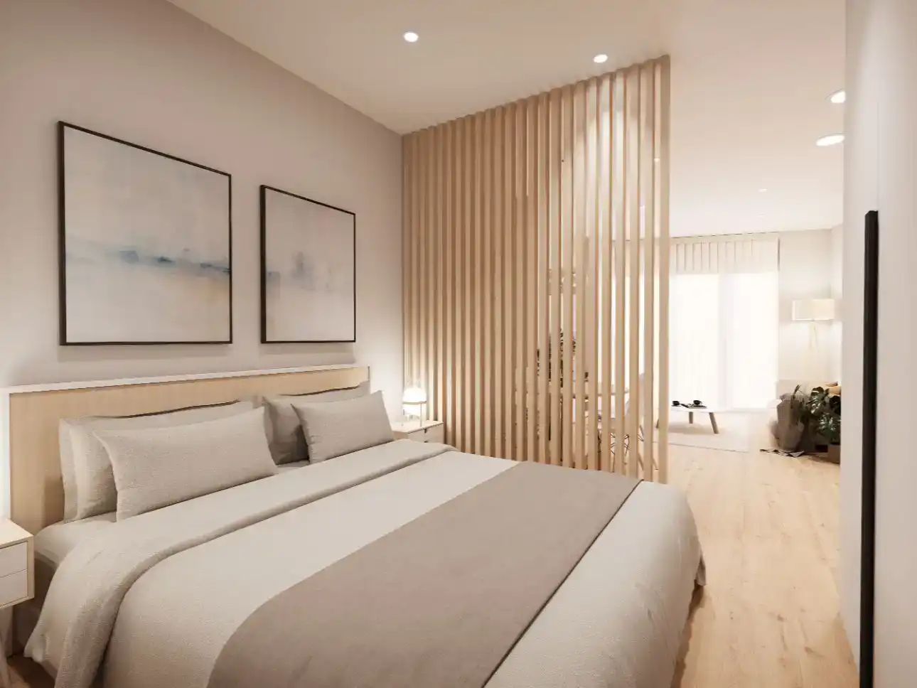Schlafzimmer von Wohnung zur Miete in Sagunto / Sagunt mit Klimaanlage