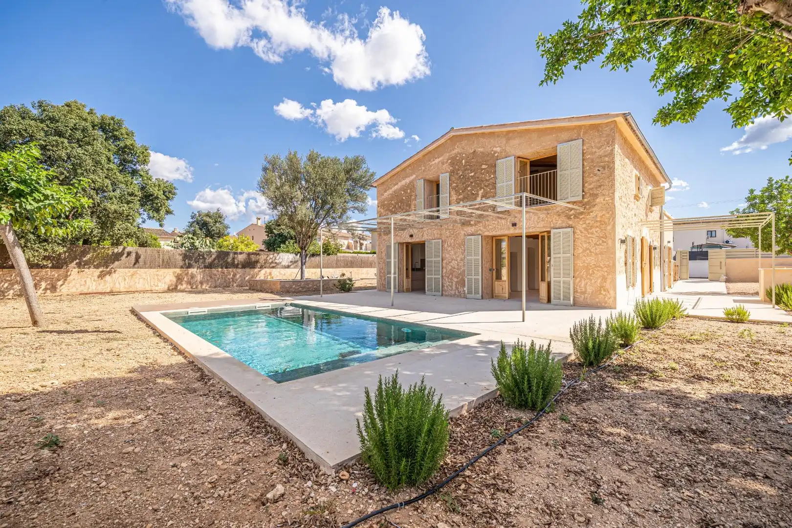 Vista exterior de Casa o chalet en venta en Marratxí con Terraza, Piscina y Balcón