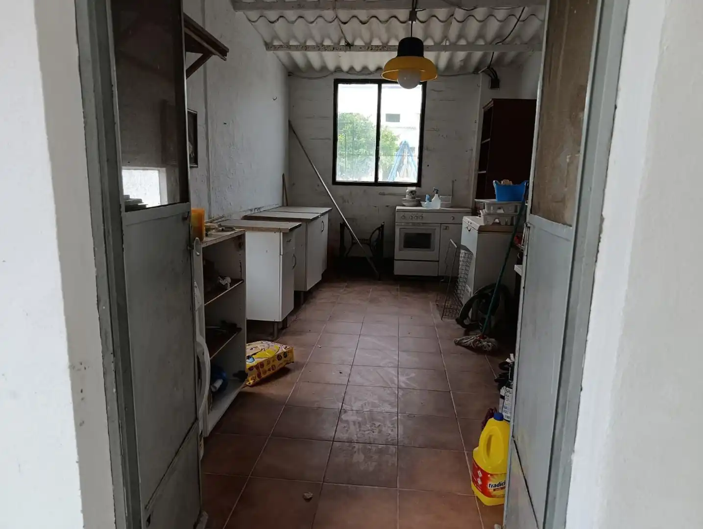 Cocina de Casa o chalet en venta en Manzanilla con Jardín privado