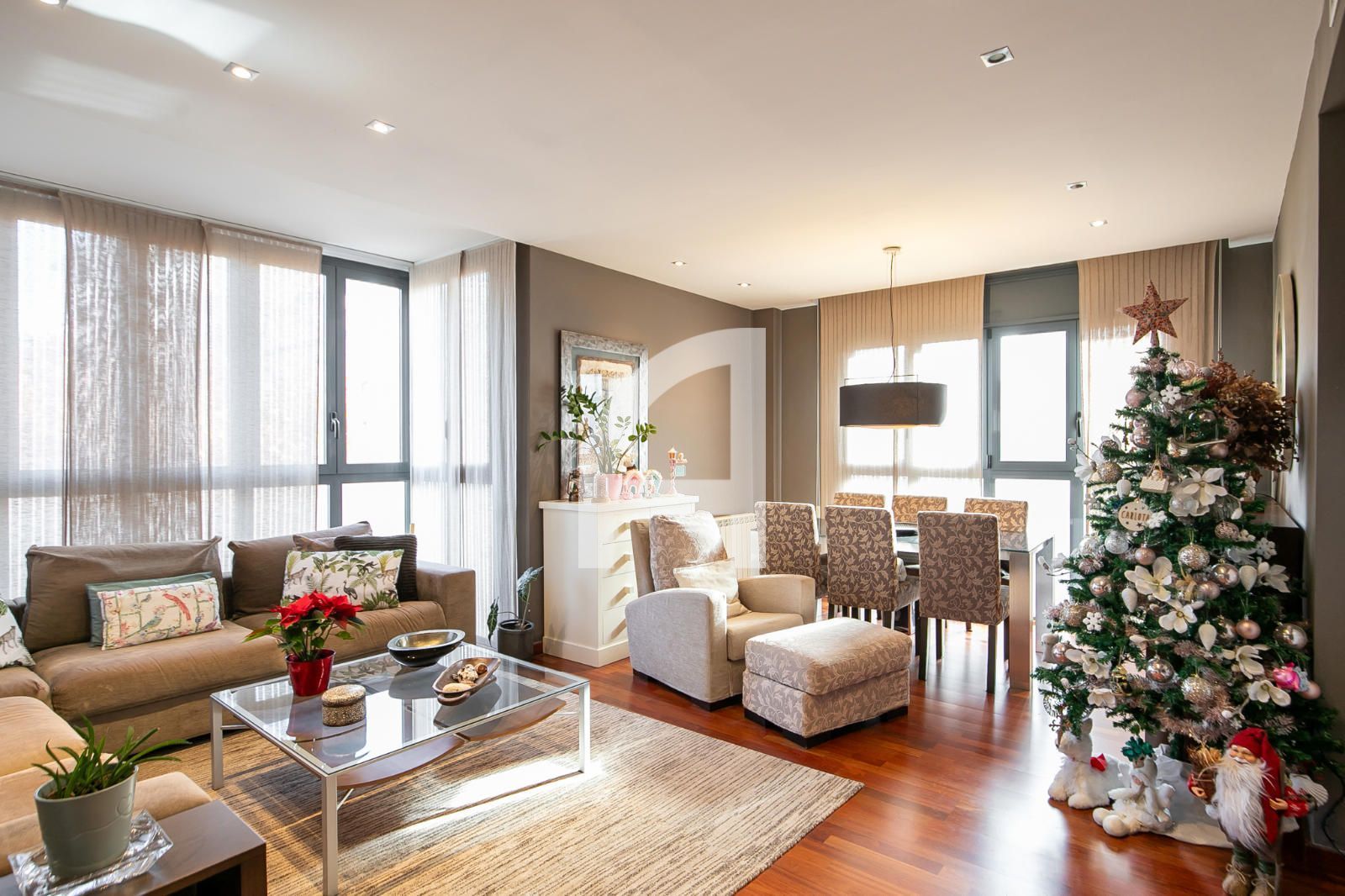 Living room of Flat for sale in  Barcelona Capital  with Air Conditioner, Heating and Balcony