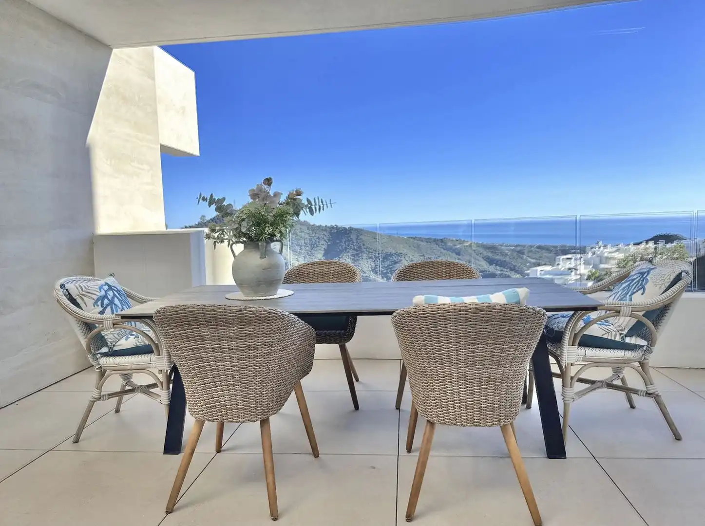 Terrassa de Apartament en venda en Ojén amb Terrassa, Traster i Moblat