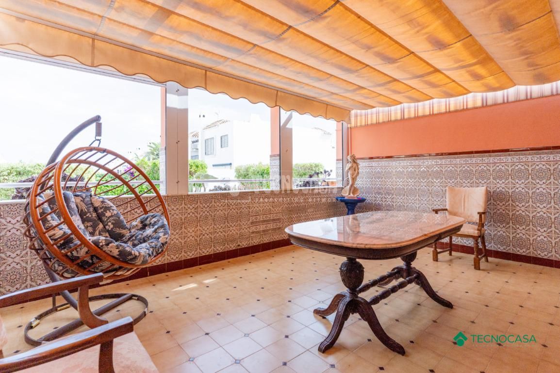 Terraza de Casa adosada en venta en Roquetas de Mar