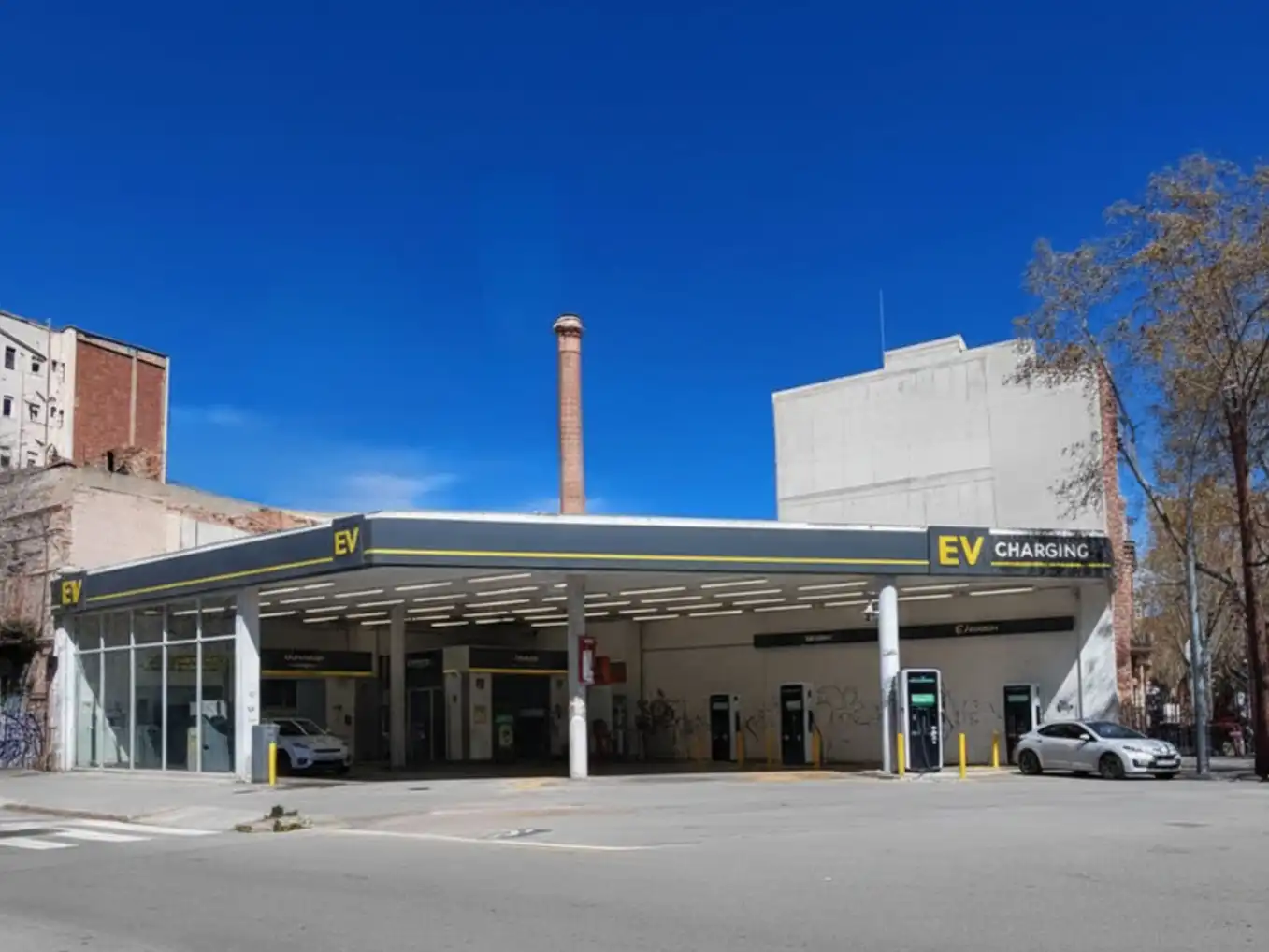 Vista exterior de Terreno industrial en venta en Barcelona