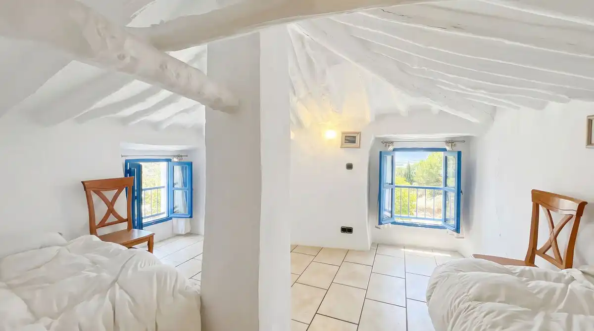 Habitación de Finca rústica en venta en Villanueva del Rosario con Aire acondicionado, Terraza y Trastero
